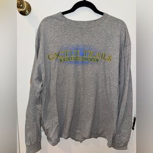 Travis Scott Cactus Trails Trading Co Gray Long Sleeve Shirt